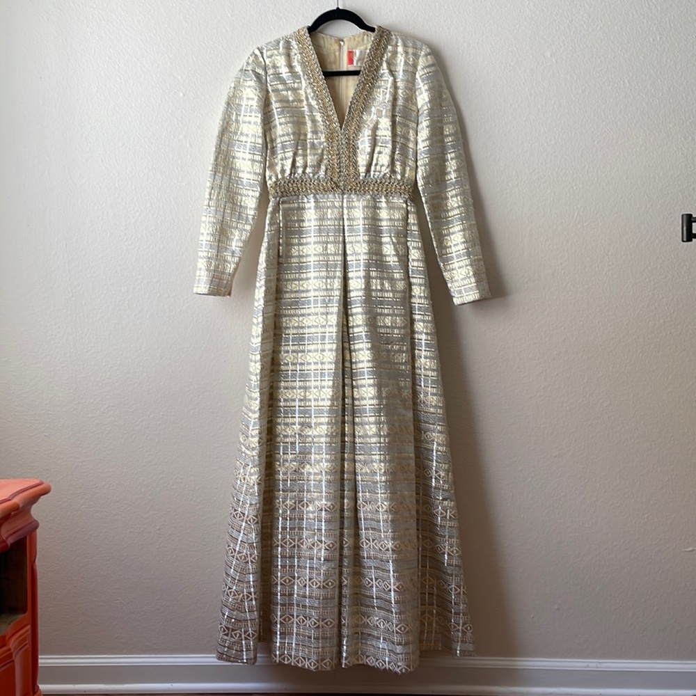 Awesome Vintage Gold Jumpsuit